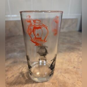 Vintage drinking glass